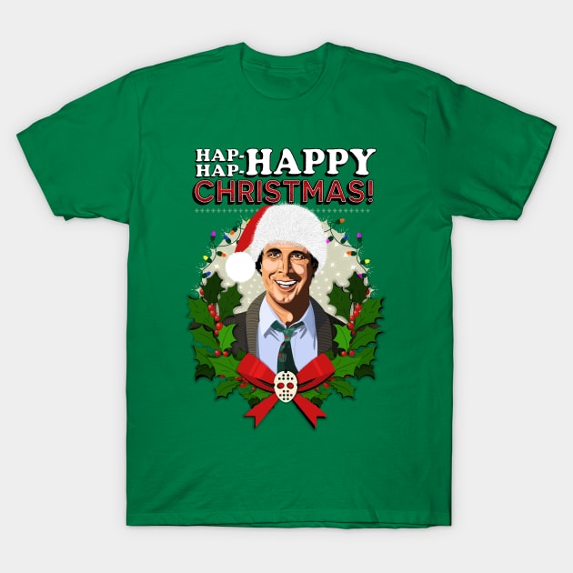 Hap Hap Happy Christmas T-Shirt by FITmedia